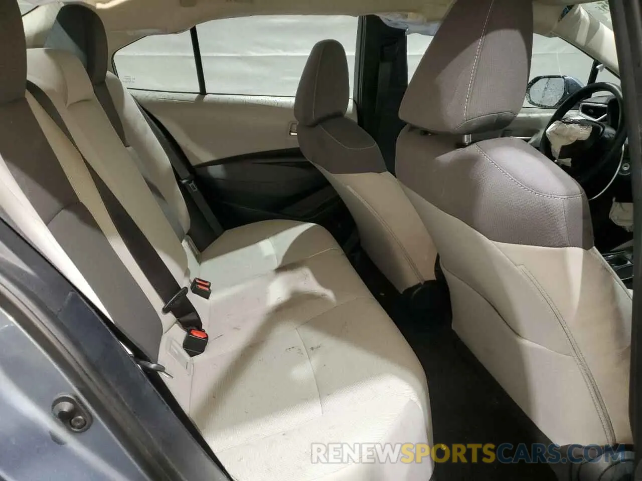 10 fotografías del automóvil dañado 5YFEPMAE5MP228350 TOYOTA COROLLA 2021