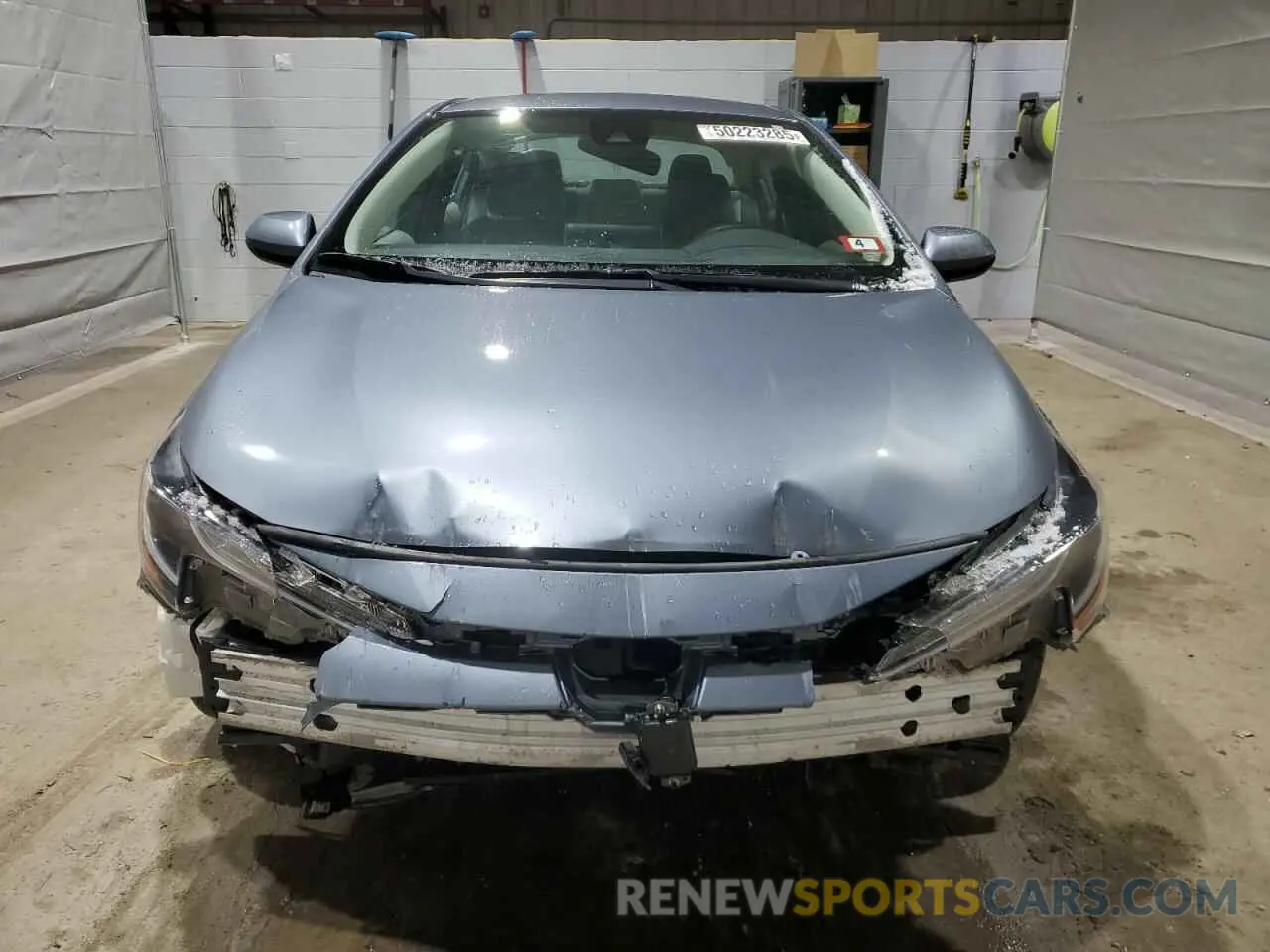 5 fotografías del automóvil dañado 5YFEPMAE5MP228350 TOYOTA COROLLA 2021