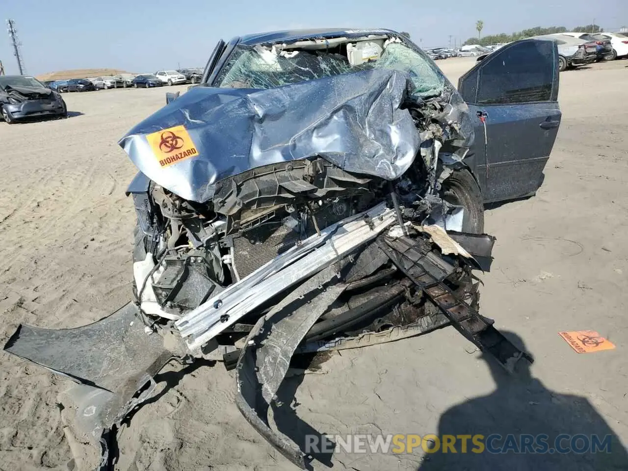 5 fotografías del automóvil dañado 5YFEPMAE5MP228610 TOYOTA COROLLA 2021