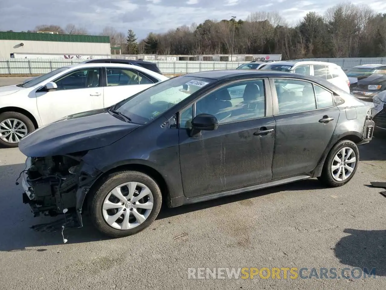 1 fotografías del automóvil dañado 5YFEPMAE5MP228705 TOYOTA COROLLA 2021