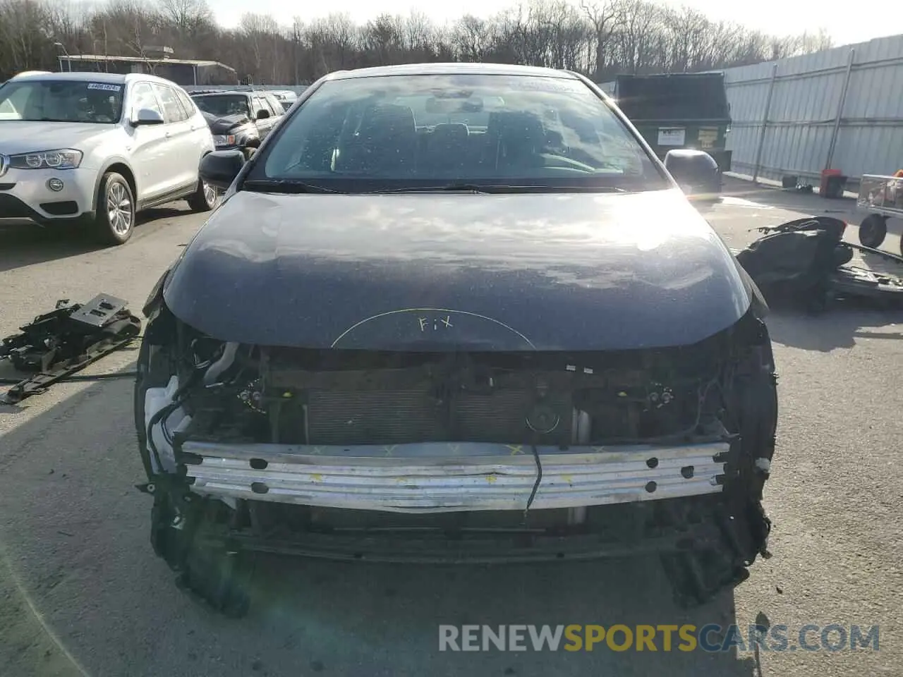 5 fotografías del automóvil dañado 5YFEPMAE5MP228705 TOYOTA COROLLA 2021