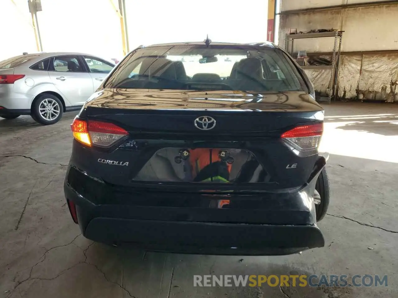 6 fotografías del automóvil dañado 5YFEPMAE5MP231040 TOYOTA COROLLA 2021