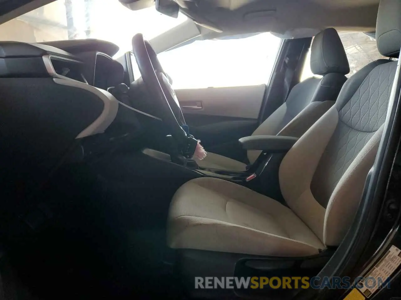7 fotografías del automóvil dañado 5YFEPMAE5MP231040 TOYOTA COROLLA 2021