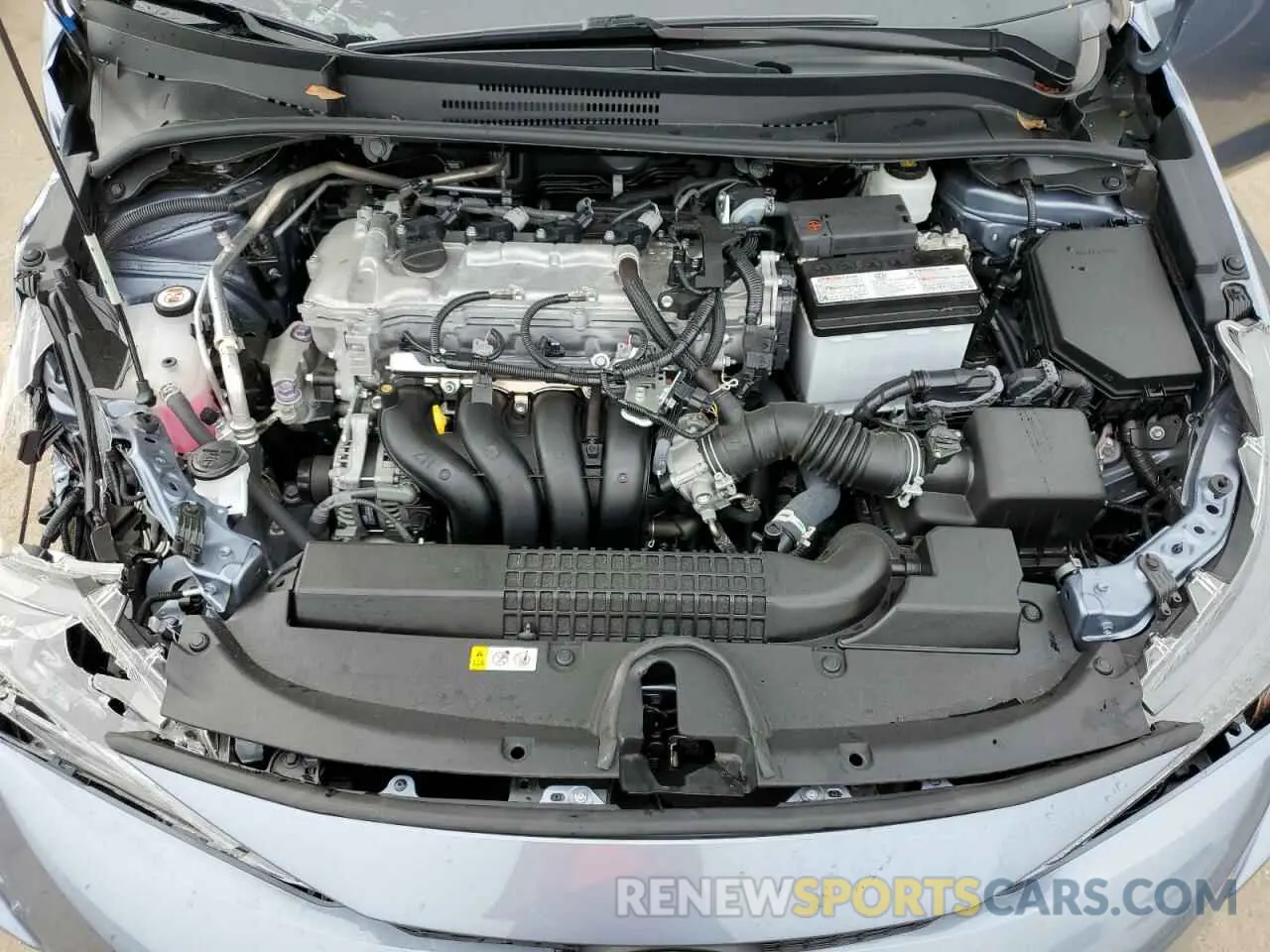 11 fotografías del automóvil dañado 5YFEPMAE5MP233029 TOYOTA COROLLA 2021