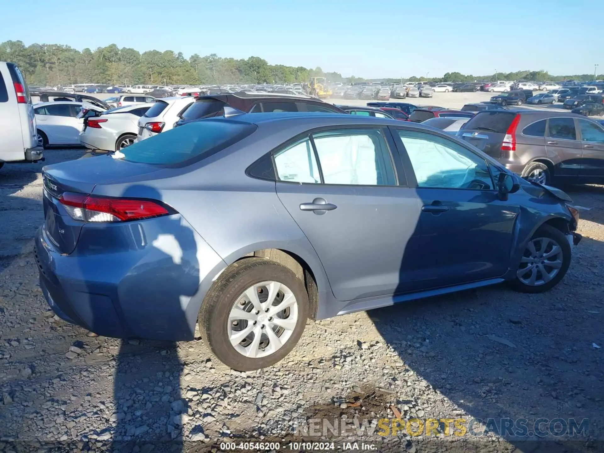 13 fotografías del automóvil dañado 5YFEPMAE5MP234679 TOYOTA COROLLA 2021