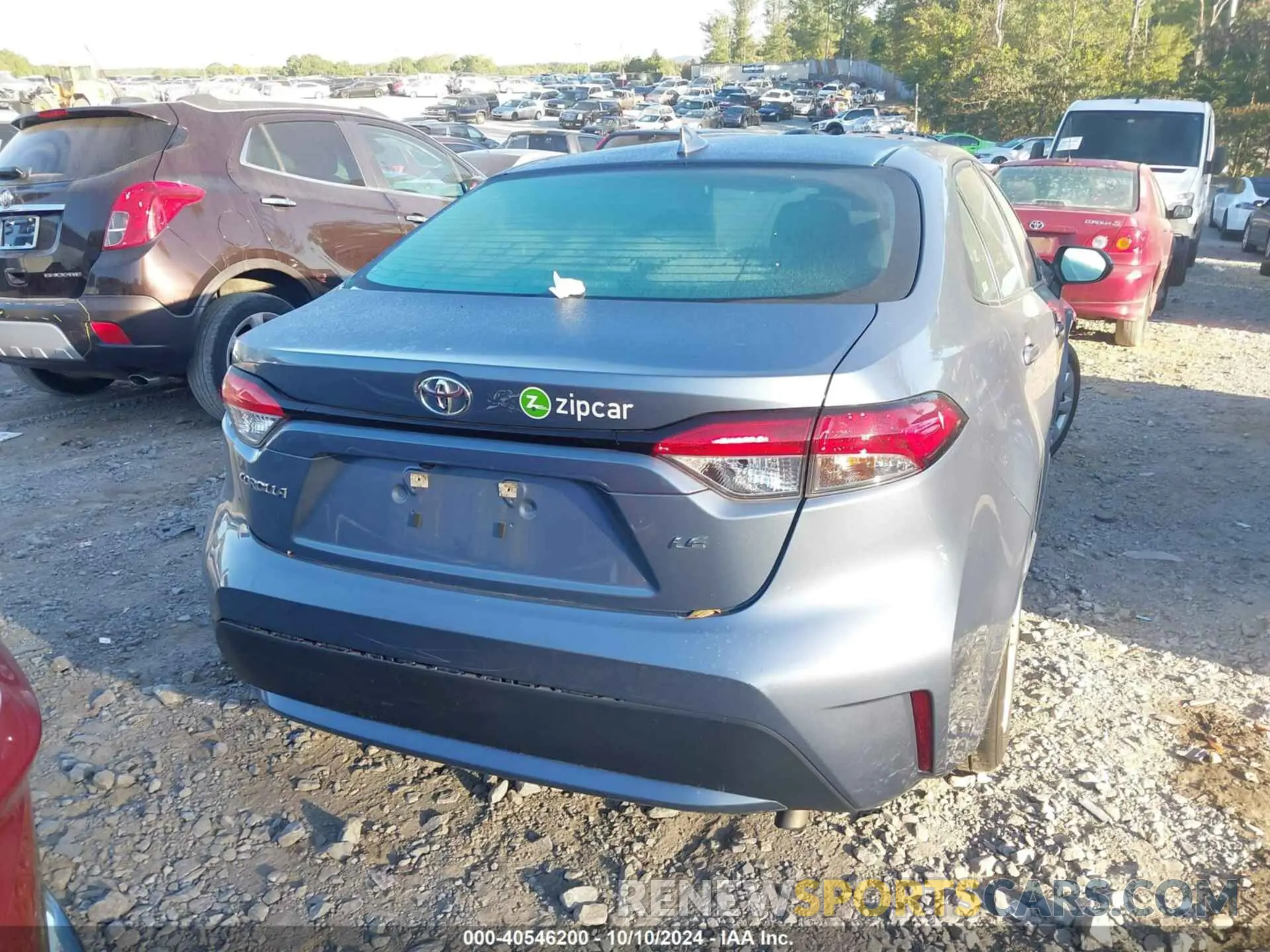 16 fotografías del automóvil dañado 5YFEPMAE5MP234679 TOYOTA COROLLA 2021