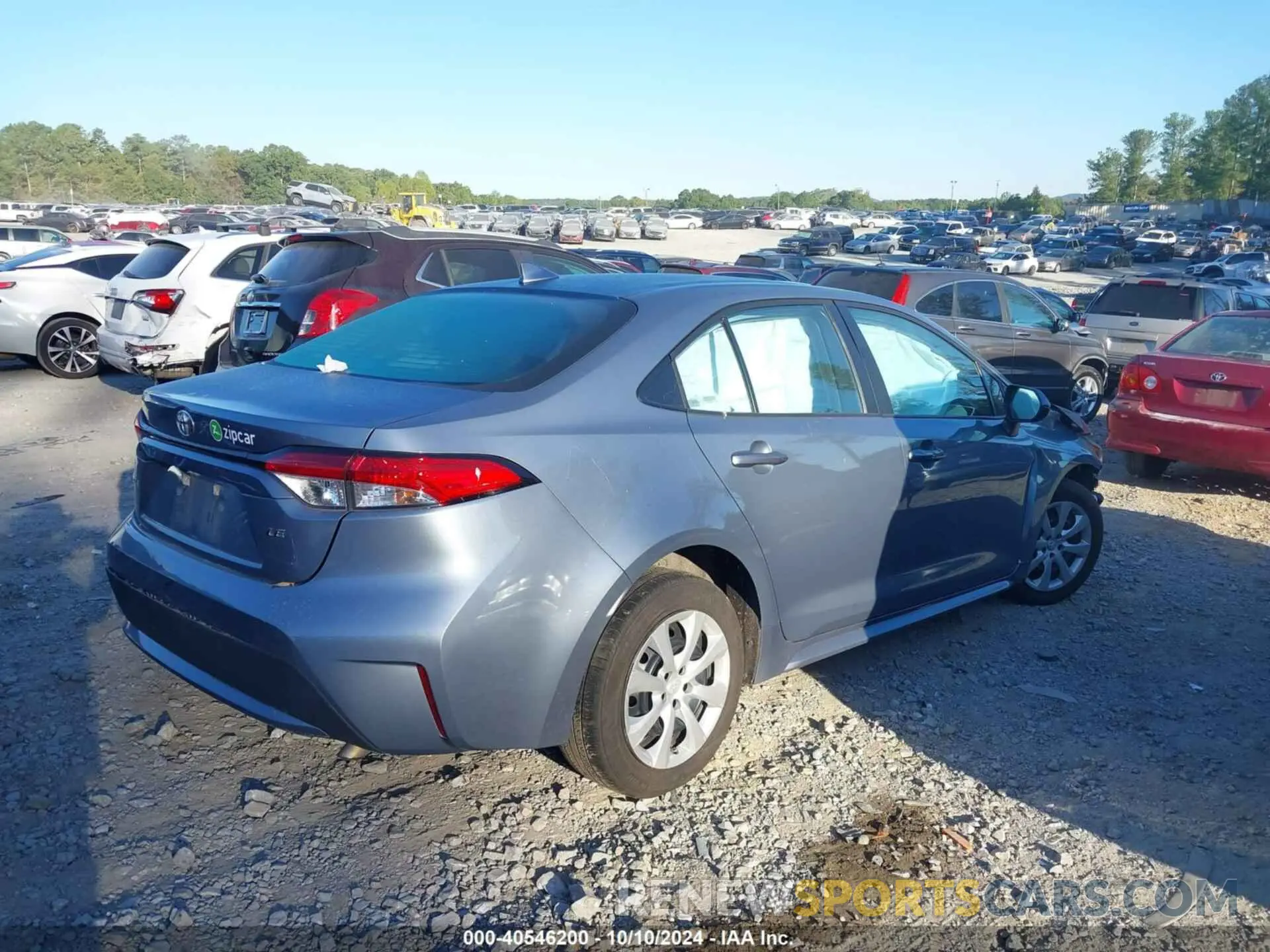 4 fotografías del automóvil dañado 5YFEPMAE5MP234679 TOYOTA COROLLA 2021