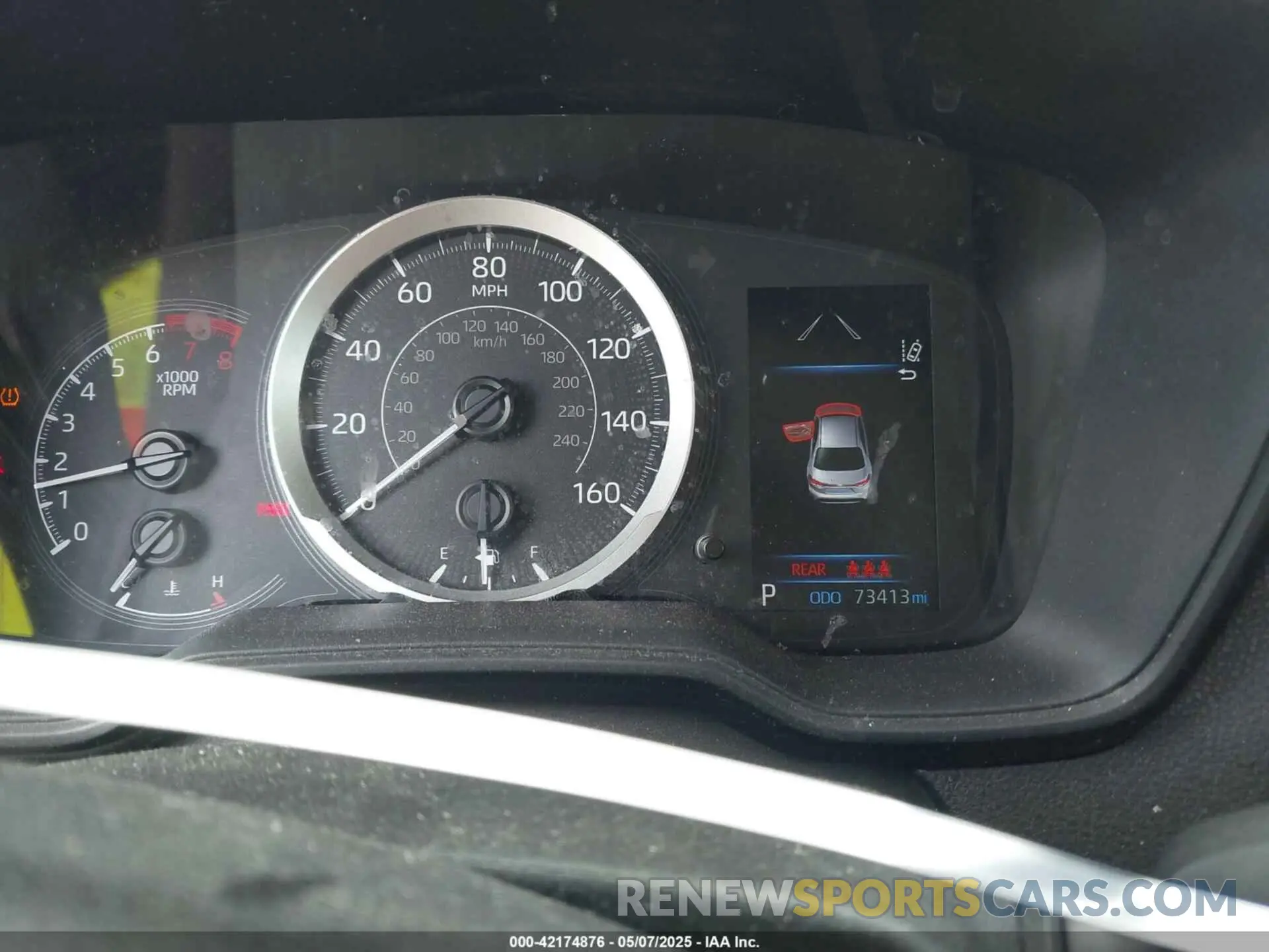7 fotografías del automóvil dañado 5YFEPMAE5MP236187 TOYOTA COROLLA 2021