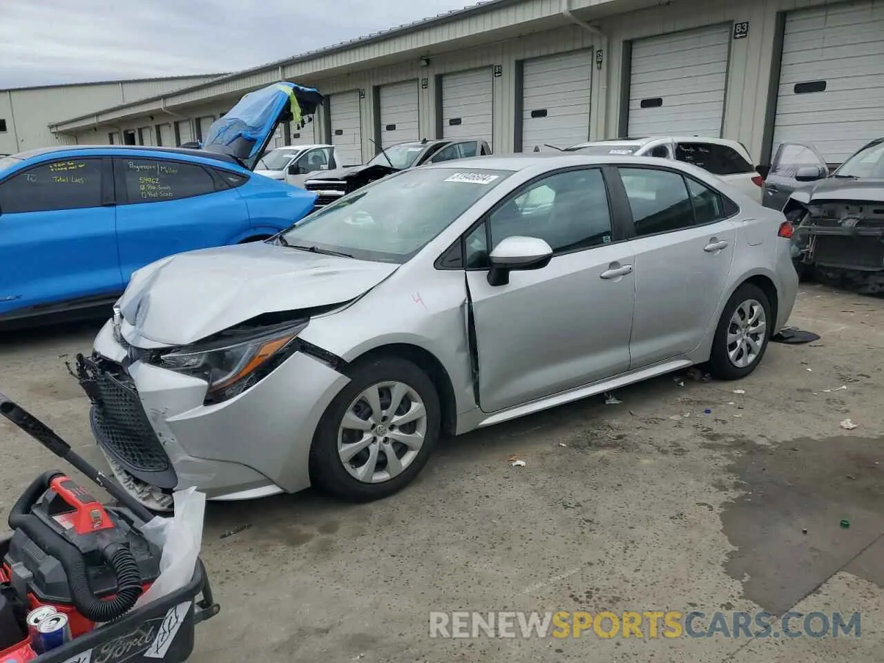 1 fotografías del automóvil dañado 5YFEPMAE5MP247271 TOYOTA COROLLA 2021