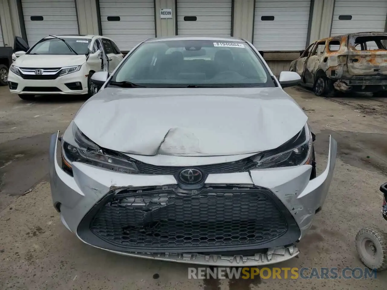 5 fotografías del automóvil dañado 5YFEPMAE5MP247271 TOYOTA COROLLA 2021