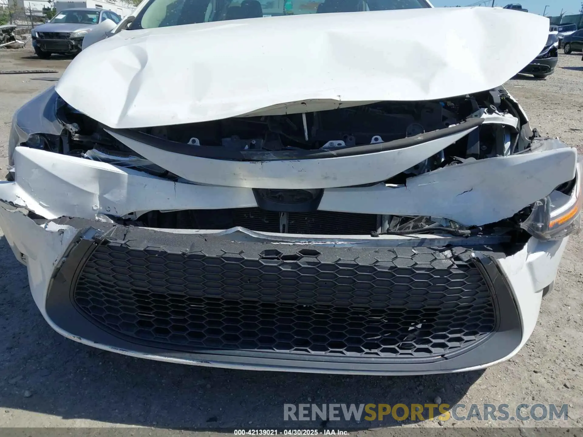 6 fotografías del automóvil dañado 5YFEPMAE5MP247335 TOYOTA COROLLA 2021