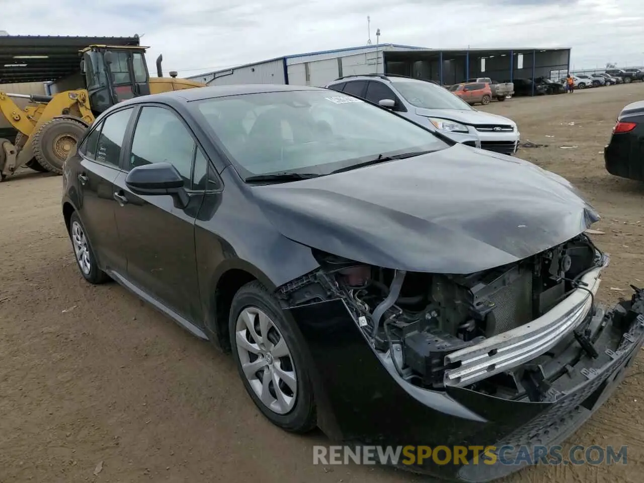 4 fotografías del automóvil dañado 5YFEPMAE5MP252115 TOYOTA COROLLA 2021