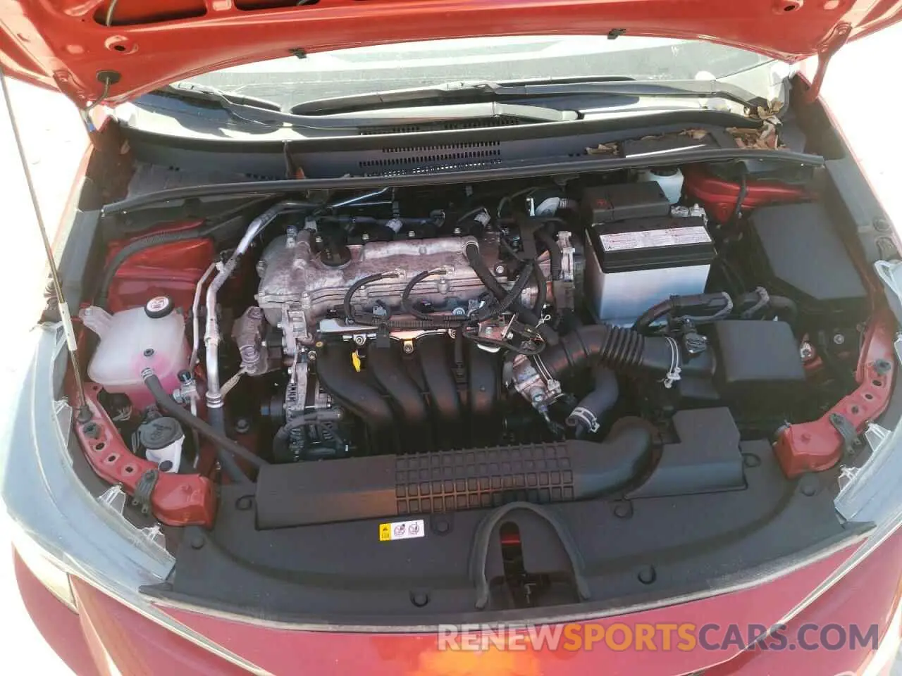 7 fotografías del automóvil dañado 5YFEPMAE5MP256200 TOYOTA COROLLA 2021