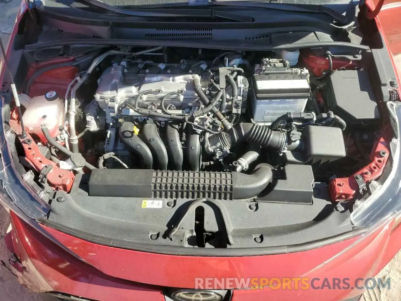 11 fotografías del automóvil dañado 5YFEPMAE5MP257153 TOYOTA COROLLA 2021