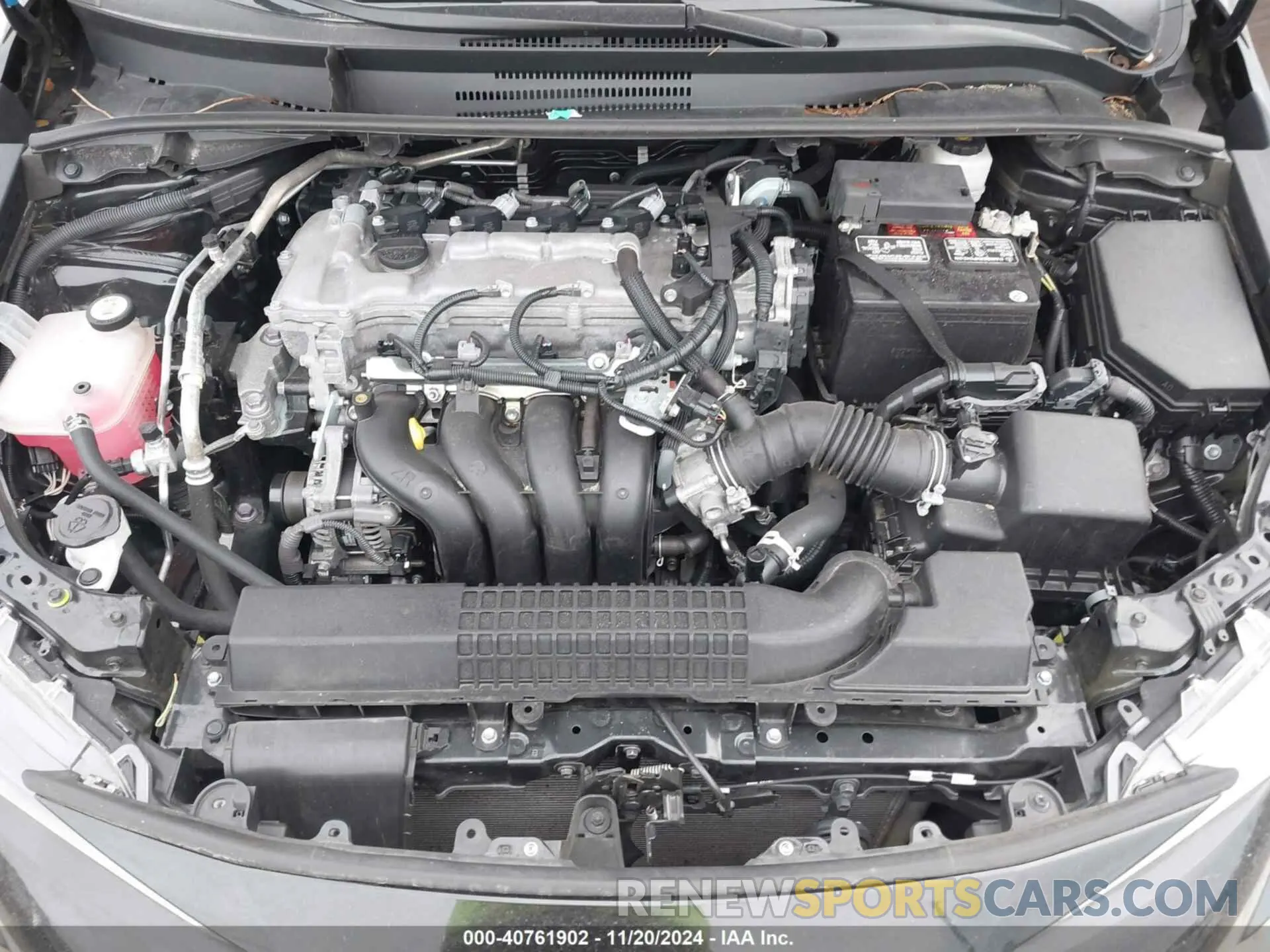 10 fotografías del automóvil dañado 5YFEPMAE5MP258738 TOYOTA COROLLA 2021