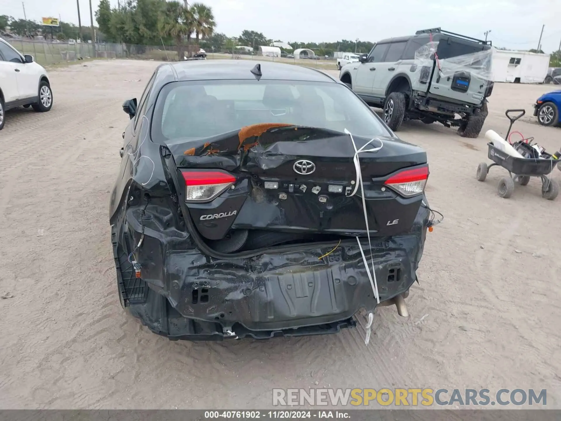 6 fotografías del automóvil dañado 5YFEPMAE5MP258738 TOYOTA COROLLA 2021