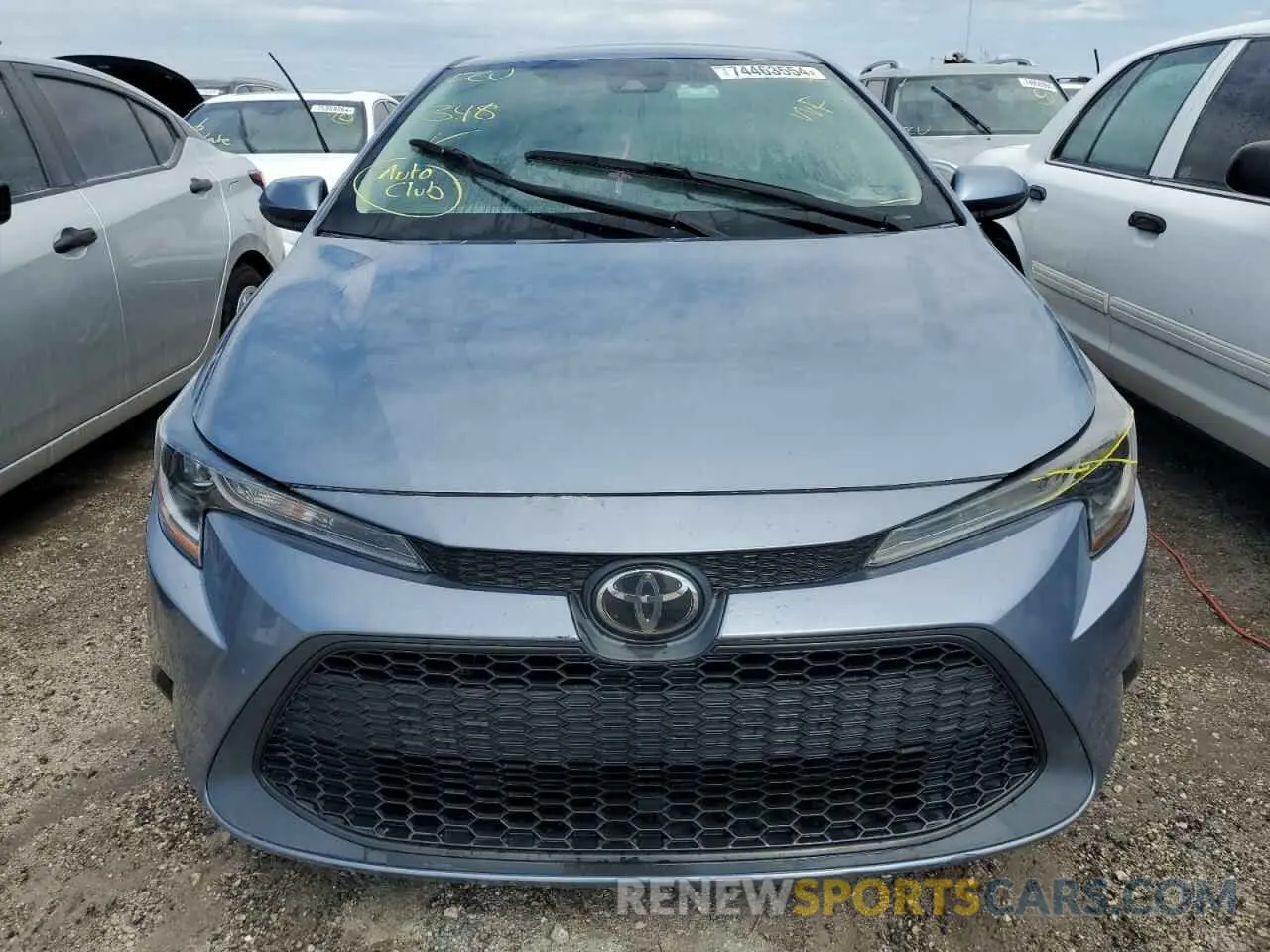 5 fotografías del automóvil dañado 5YFEPMAE5MP264572 TOYOTA COROLLA 2021