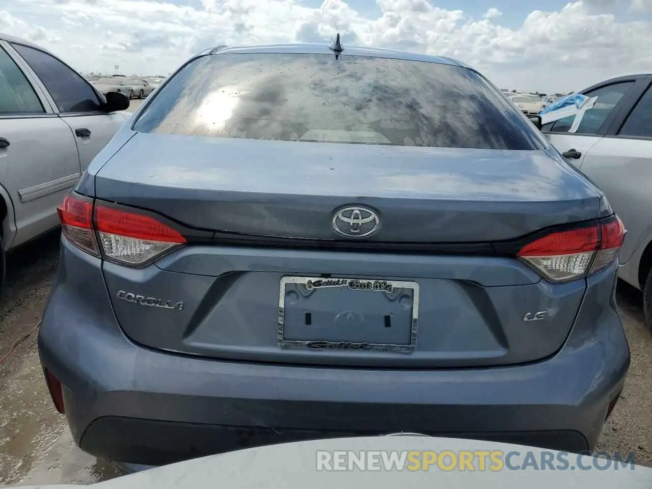 6 fotografías del automóvil dañado 5YFEPMAE5MP264572 TOYOTA COROLLA 2021