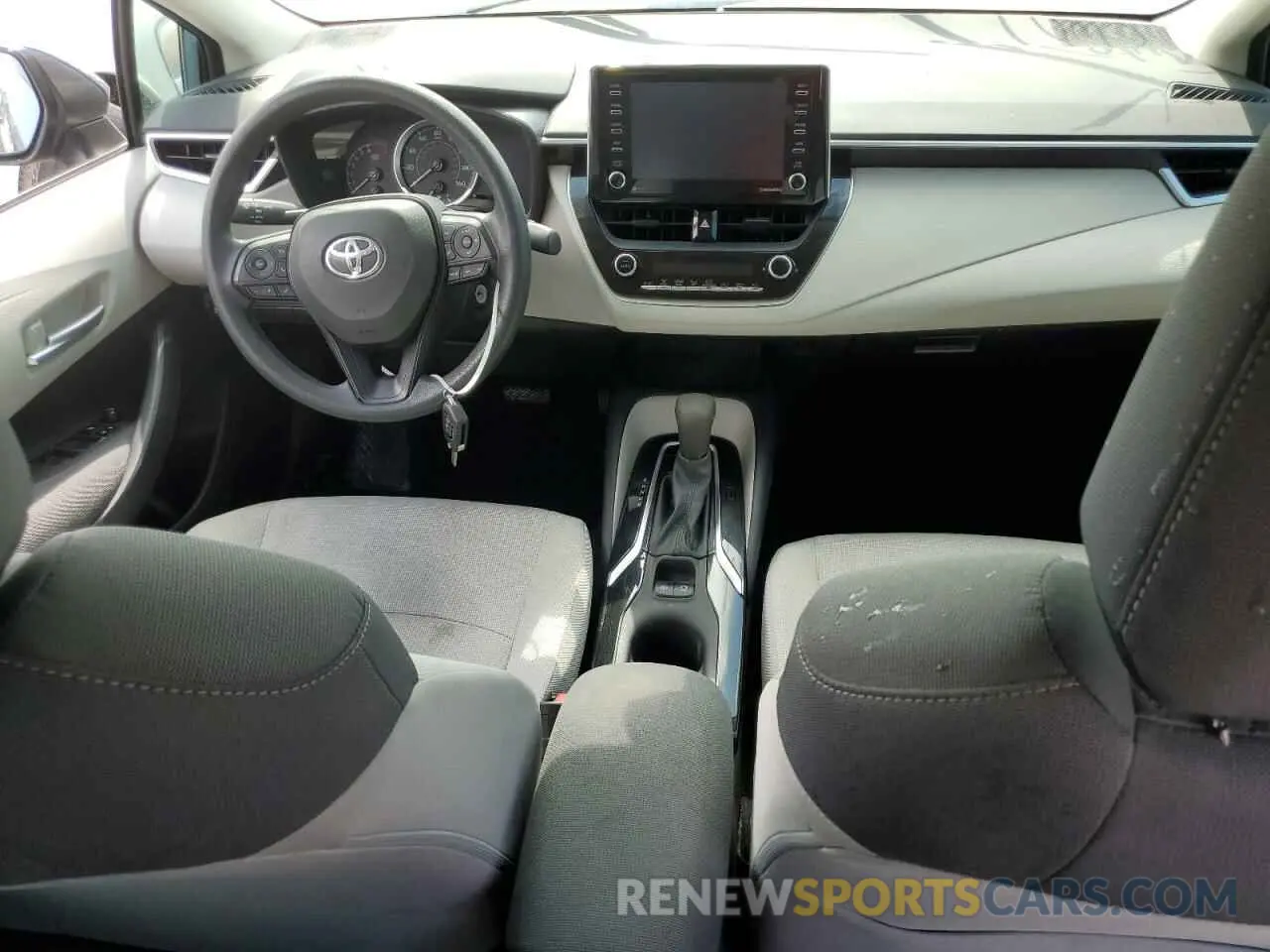 8 fotografías del automóvil dañado 5YFEPMAE5MP264572 TOYOTA COROLLA 2021