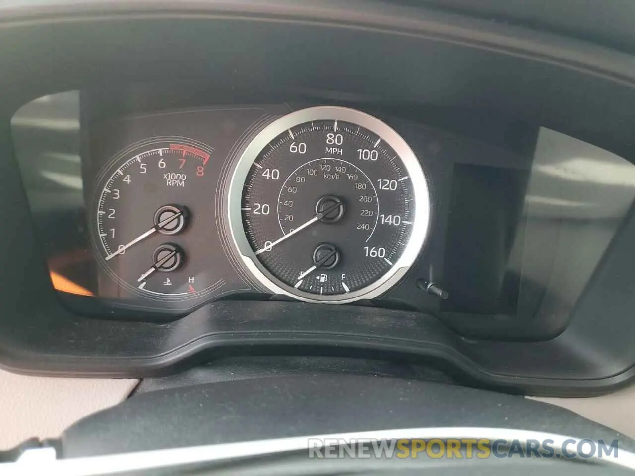 9 fotografías del automóvil dañado 5YFEPMAE5MP264572 TOYOTA COROLLA 2021