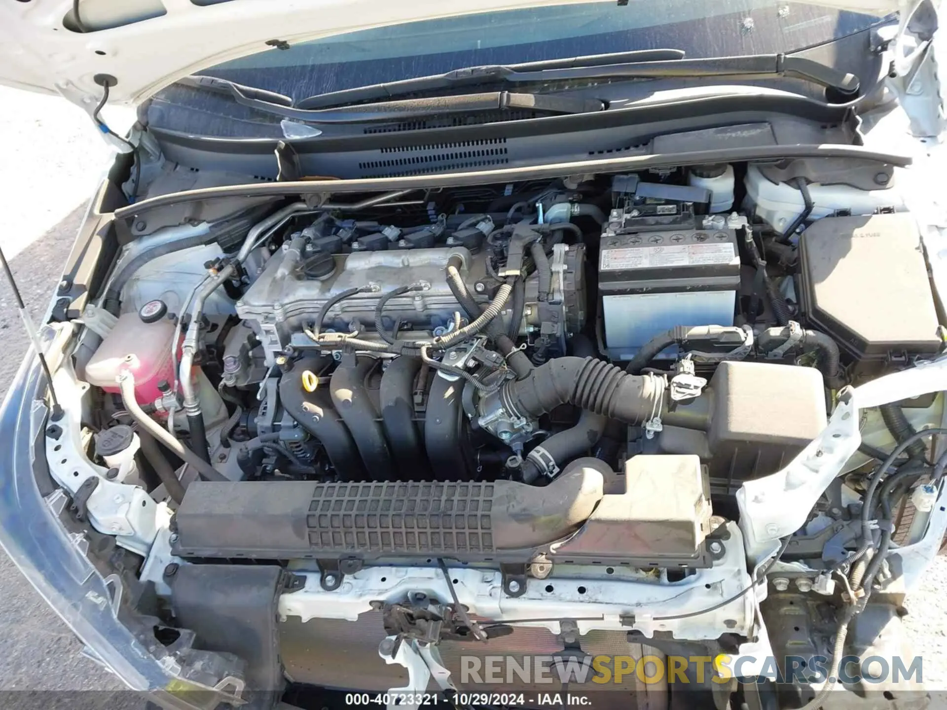 10 fotografías del automóvil dañado 5YFEPMAE5MP268539 TOYOTA COROLLA 2021