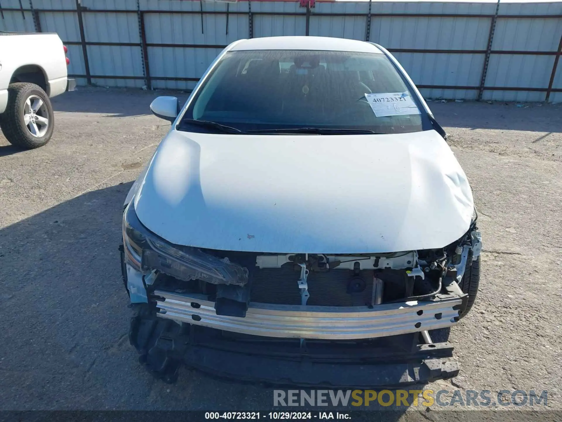 13 fotografías del automóvil dañado 5YFEPMAE5MP268539 TOYOTA COROLLA 2021