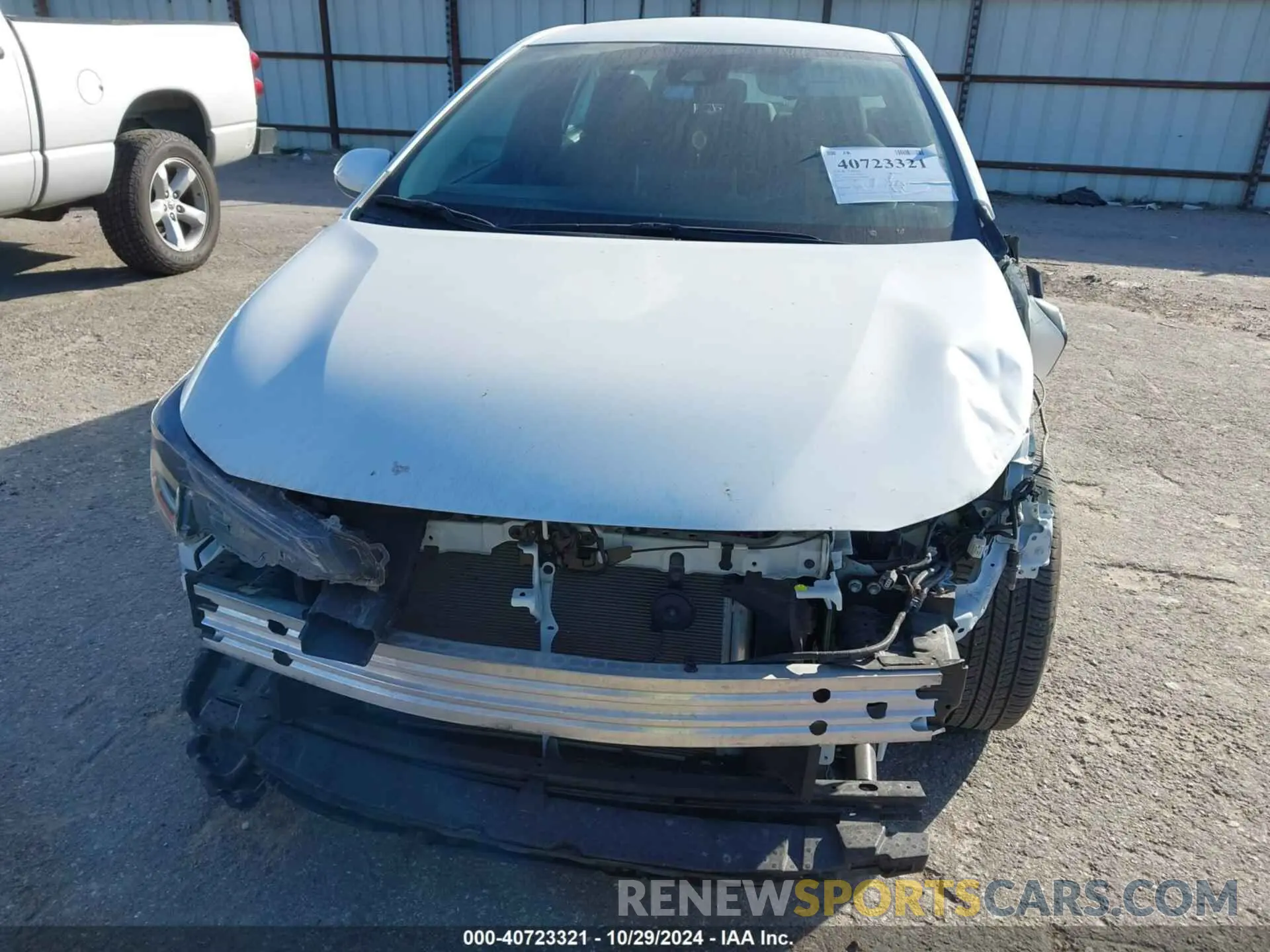 6 fotografías del automóvil dañado 5YFEPMAE5MP268539 TOYOTA COROLLA 2021