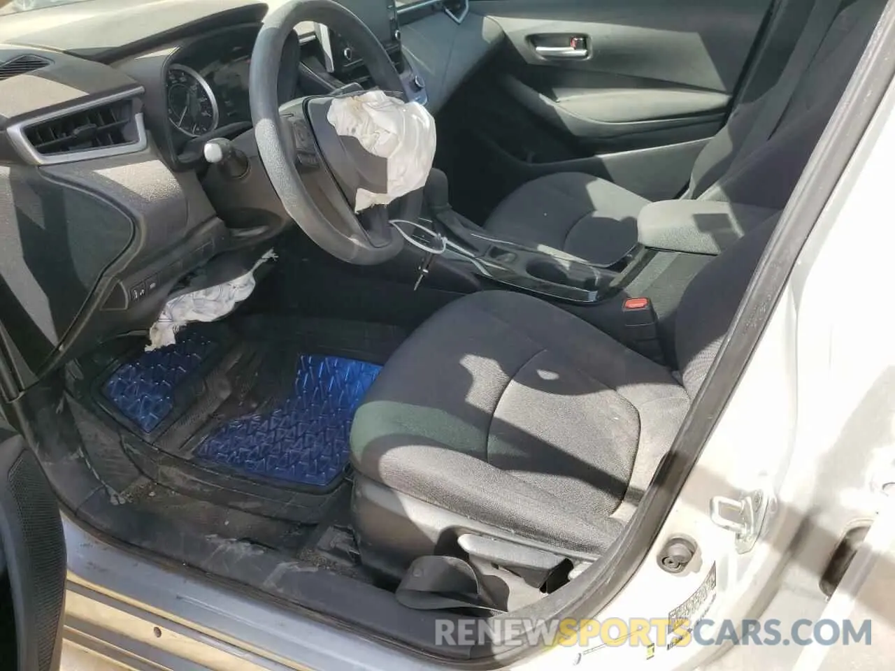 7 fotografías del automóvil dañado 5YFEPMAE6MP148524 TOYOTA COROLLA 2021