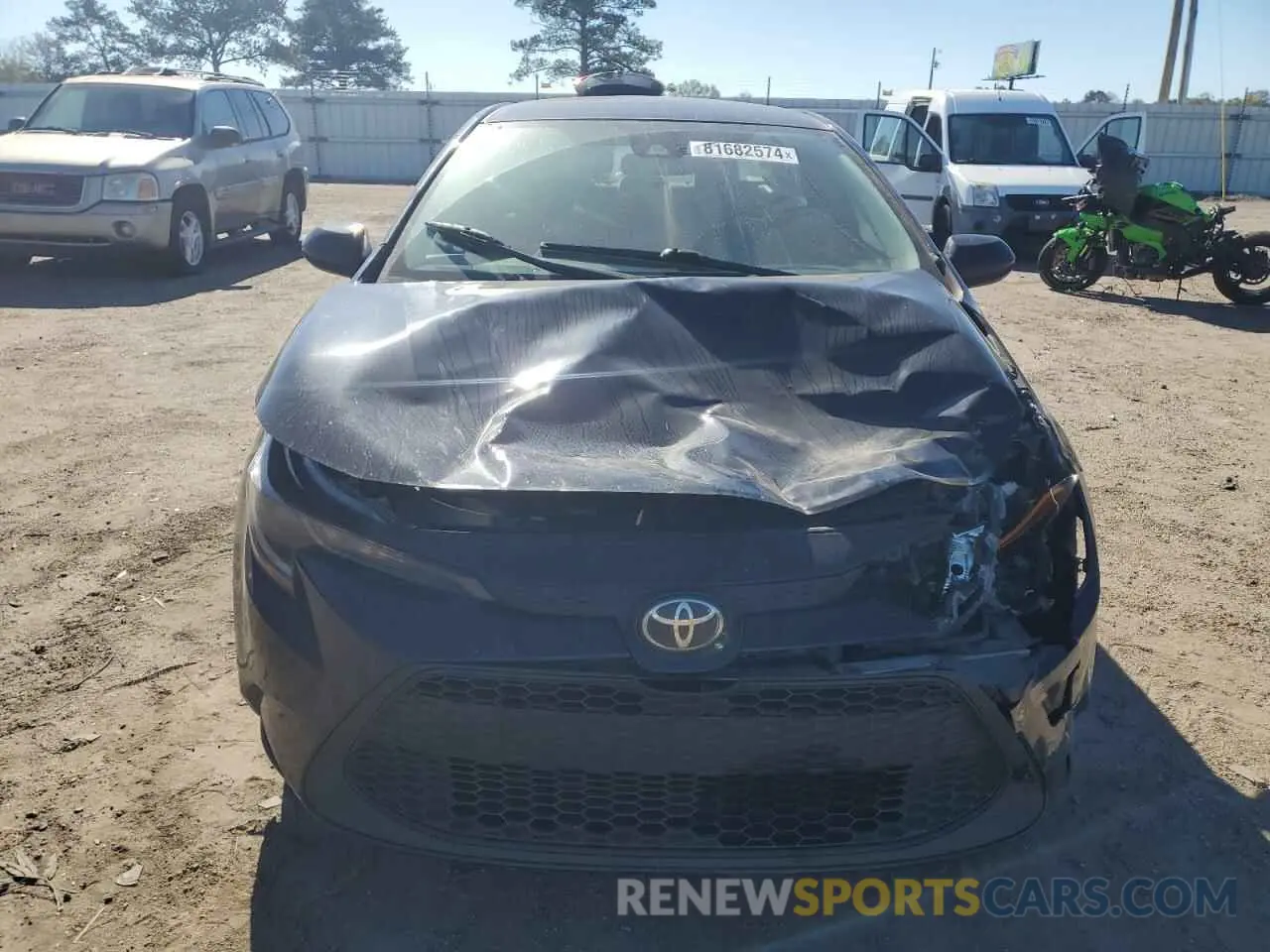 5 fotografías del automóvil dañado 5YFEPMAE6MP149074 TOYOTA COROLLA 2021