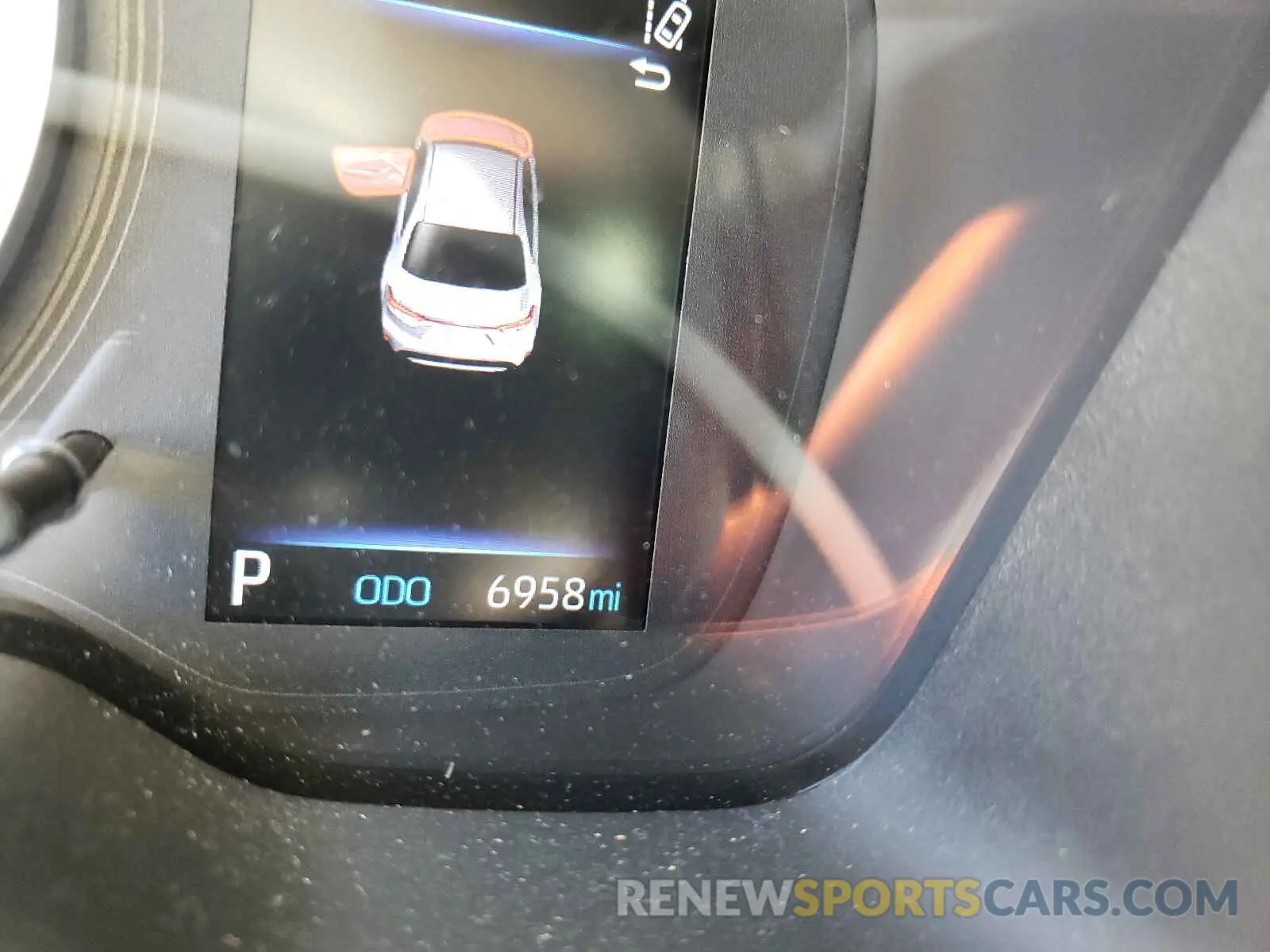 8 fotografías del automóvil dañado 5YFEPMAE6MP149253 TOYOTA COROLLA 2021