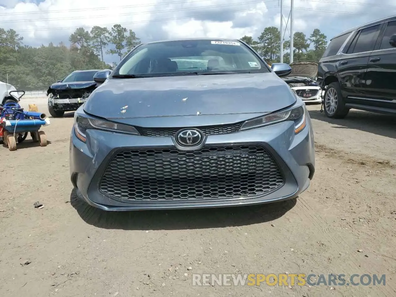 5 fotografías del automóvil dañado 5YFEPMAE6MP151441 TOYOTA COROLLA 2021