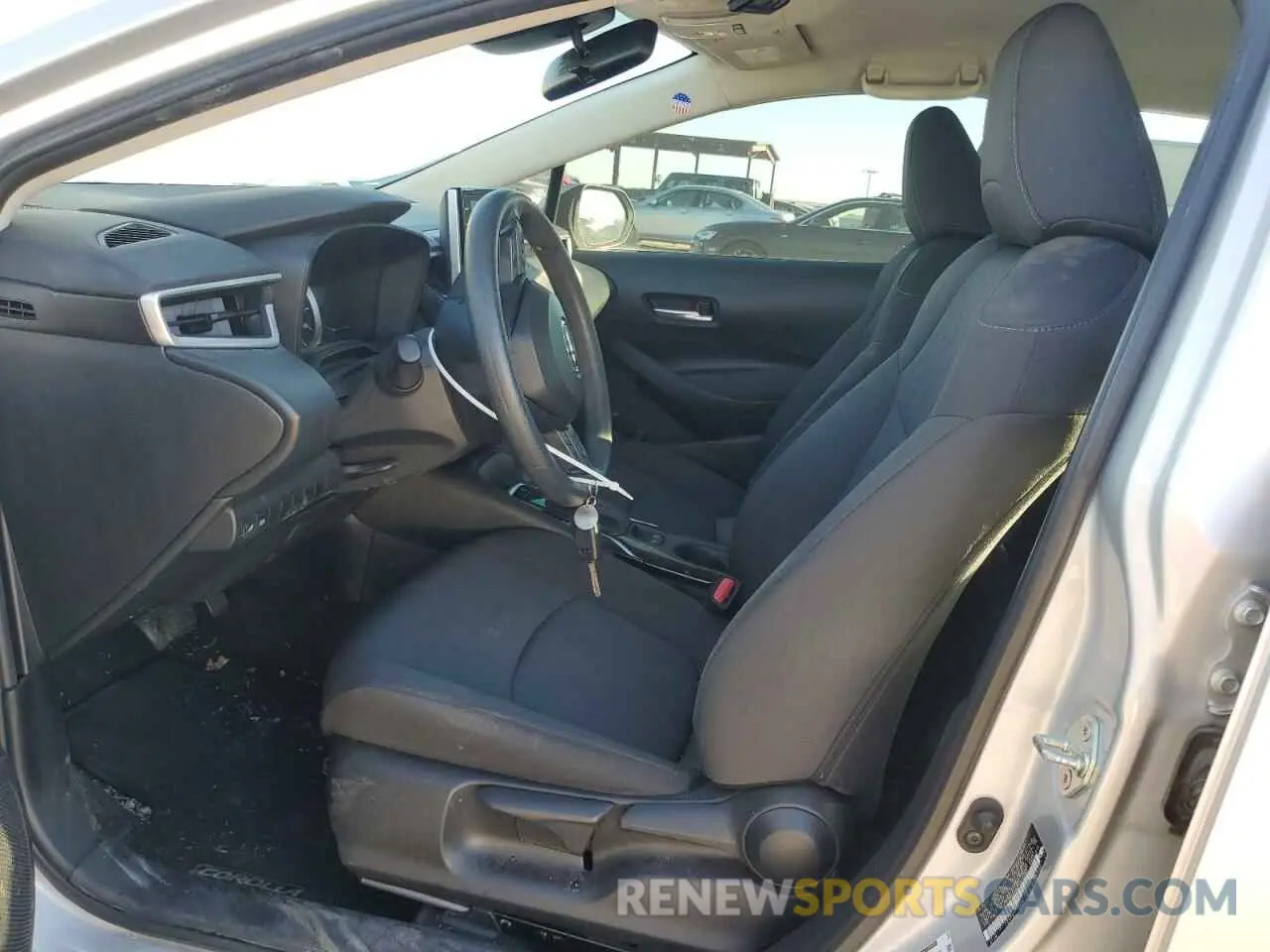 7 fotografías del automóvil dañado 5YFEPMAE6MP151598 TOYOTA COROLLA 2021