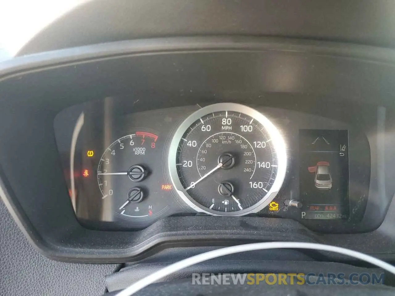 9 fotografías del automóvil dañado 5YFEPMAE6MP151598 TOYOTA COROLLA 2021