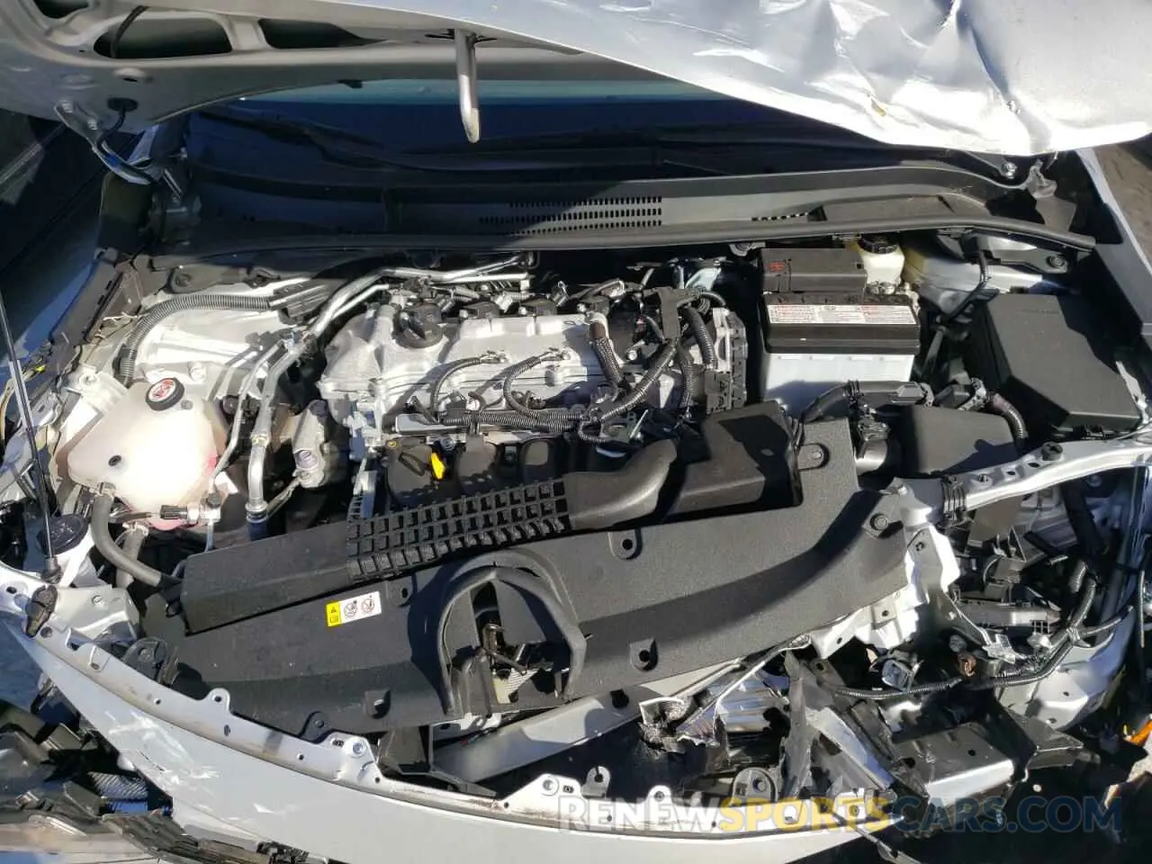 7 fotografías del automóvil dañado 5YFEPMAE6MP152900 TOYOTA COROLLA 2021