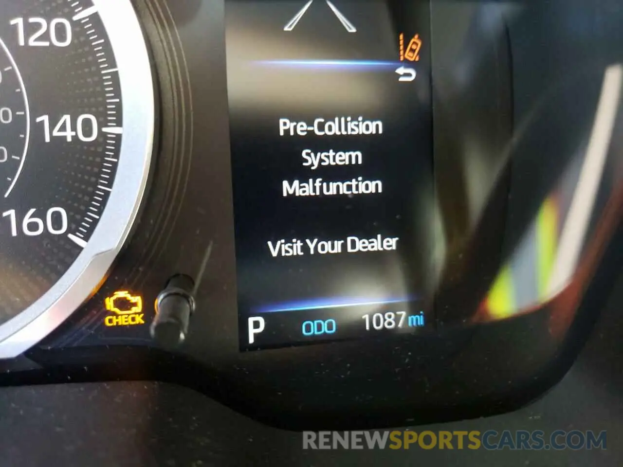 8 fotografías del automóvil dañado 5YFEPMAE6MP152900 TOYOTA COROLLA 2021