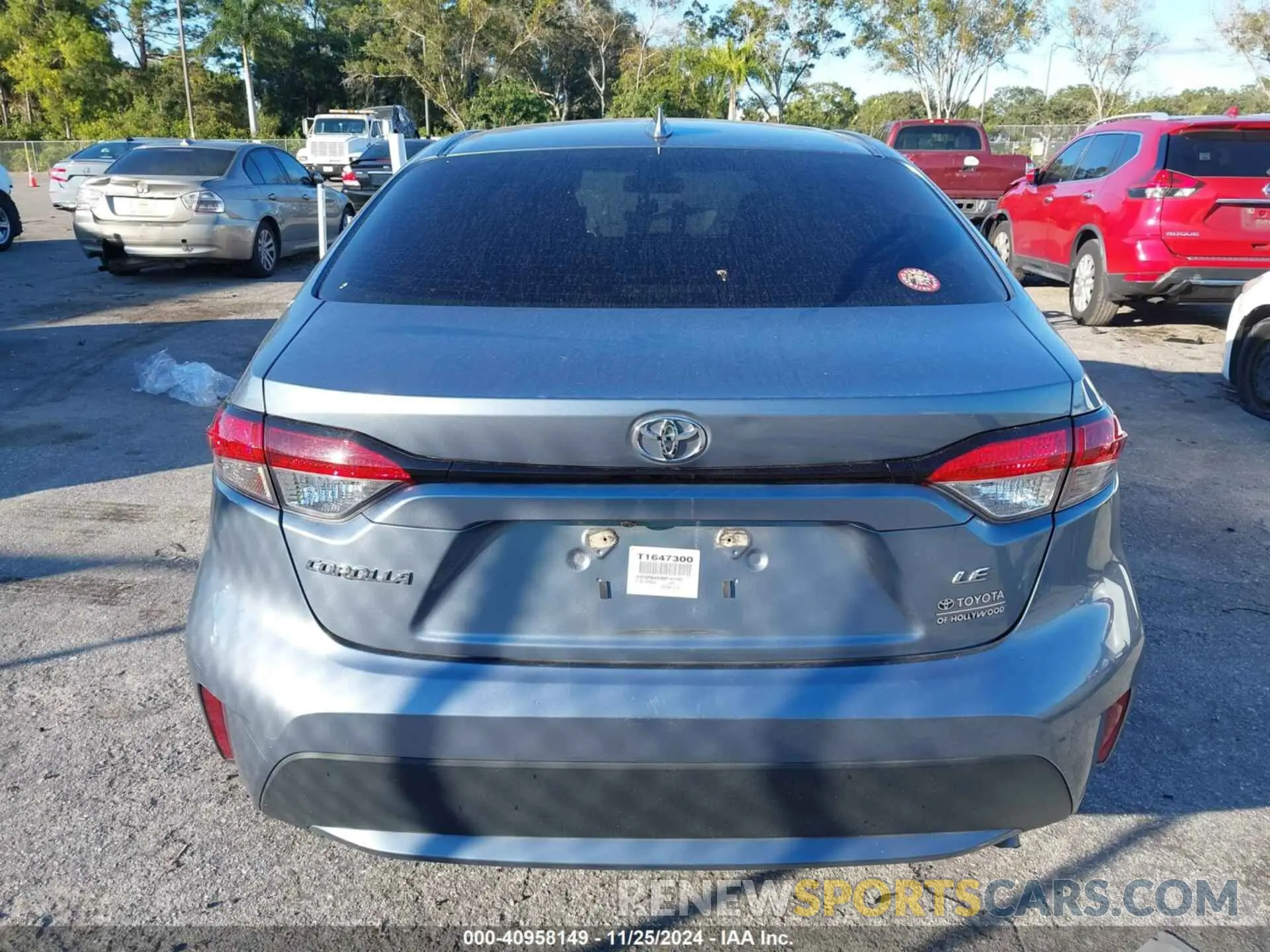 16 fotografías del automóvil dañado 5YFEPMAE6MP167994 TOYOTA COROLLA 2021