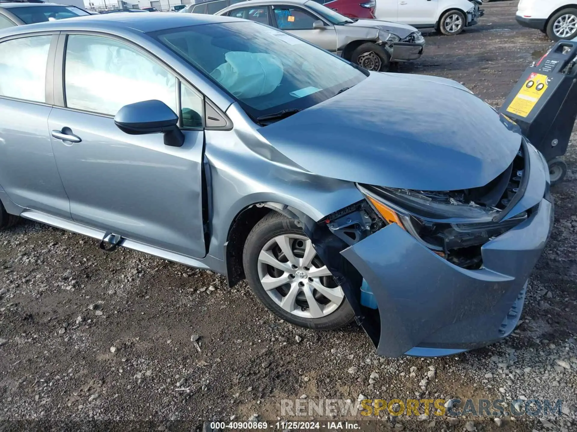 18 fotografías del automóvil dañado 5YFEPMAE6MP173813 TOYOTA COROLLA 2021