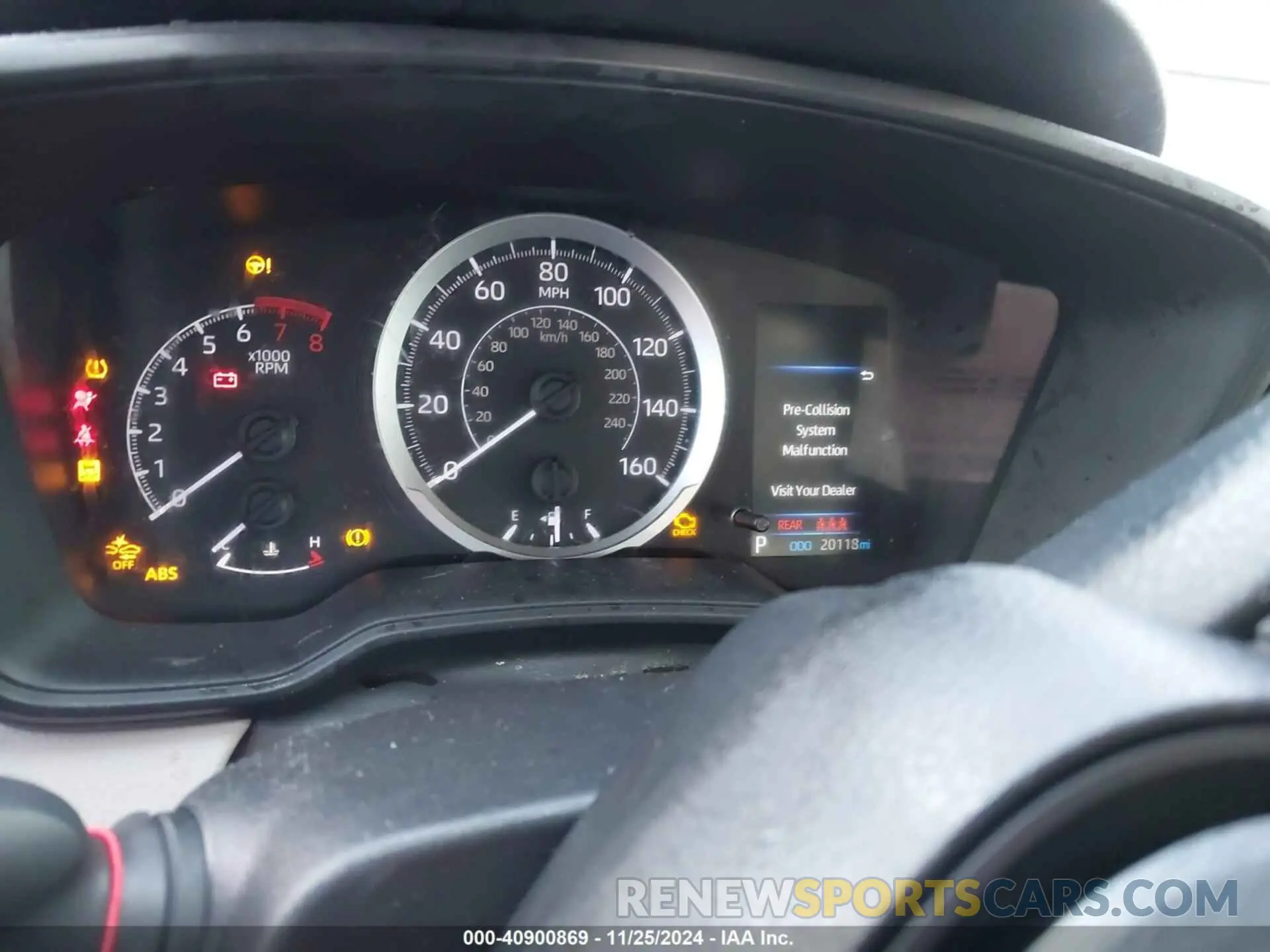 7 fotografías del automóvil dañado 5YFEPMAE6MP173813 TOYOTA COROLLA 2021