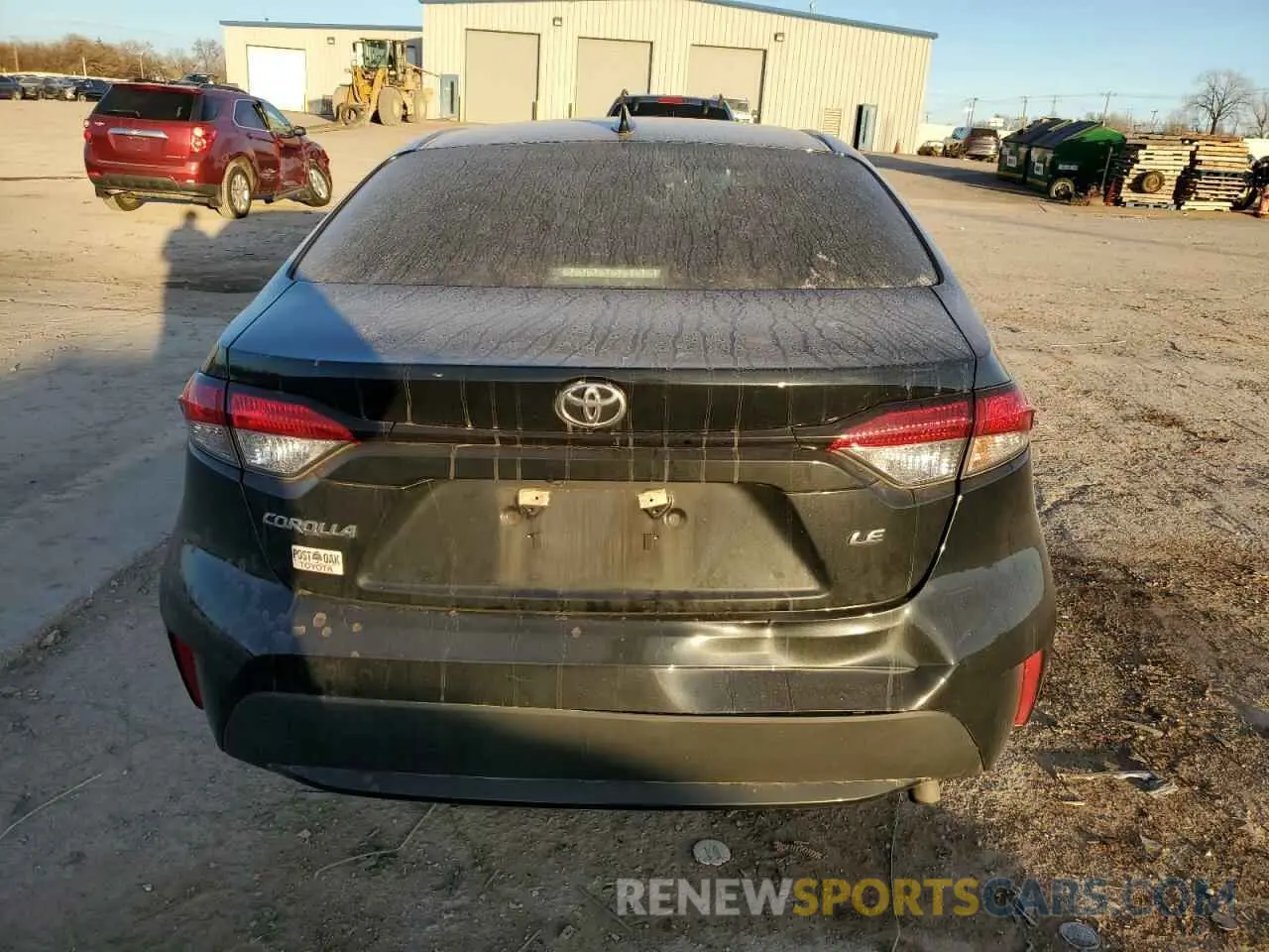 6 fotografías del automóvil dañado 5YFEPMAE6MP174010 TOYOTA COROLLA 2021