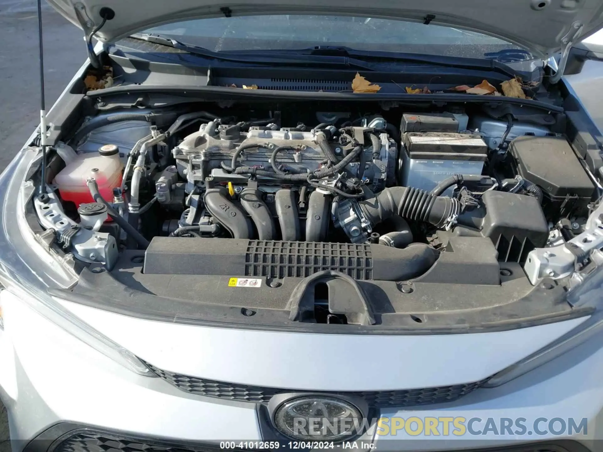 10 fotografías del automóvil dañado 5YFEPMAE6MP179613 TOYOTA COROLLA 2021