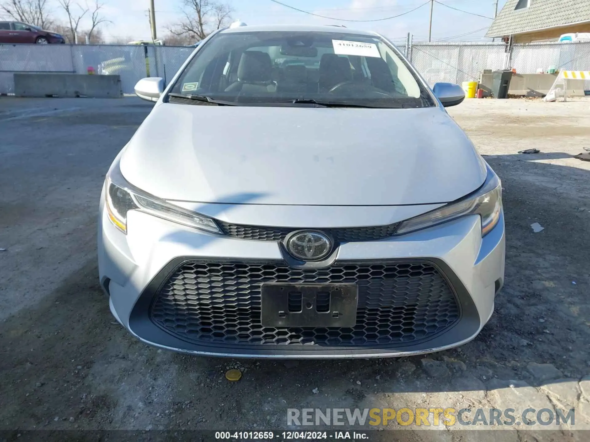 13 fotografías del automóvil dañado 5YFEPMAE6MP179613 TOYOTA COROLLA 2021