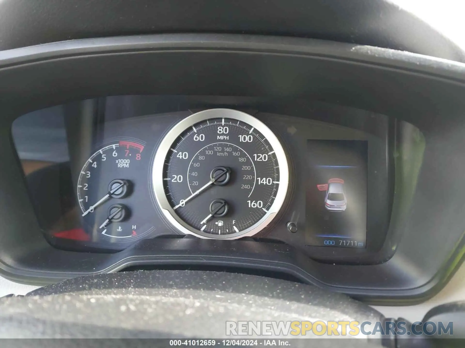 7 fotografías del automóvil dañado 5YFEPMAE6MP179613 TOYOTA COROLLA 2021