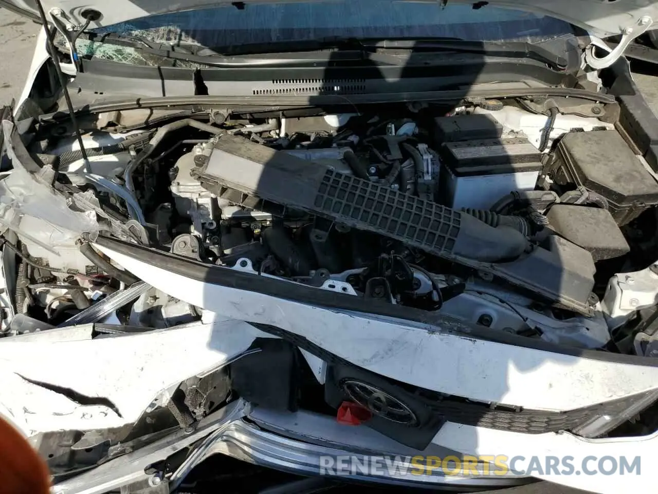 7 fotografías del automóvil dañado 5YFEPMAE6MP179711 TOYOTA COROLLA 2021