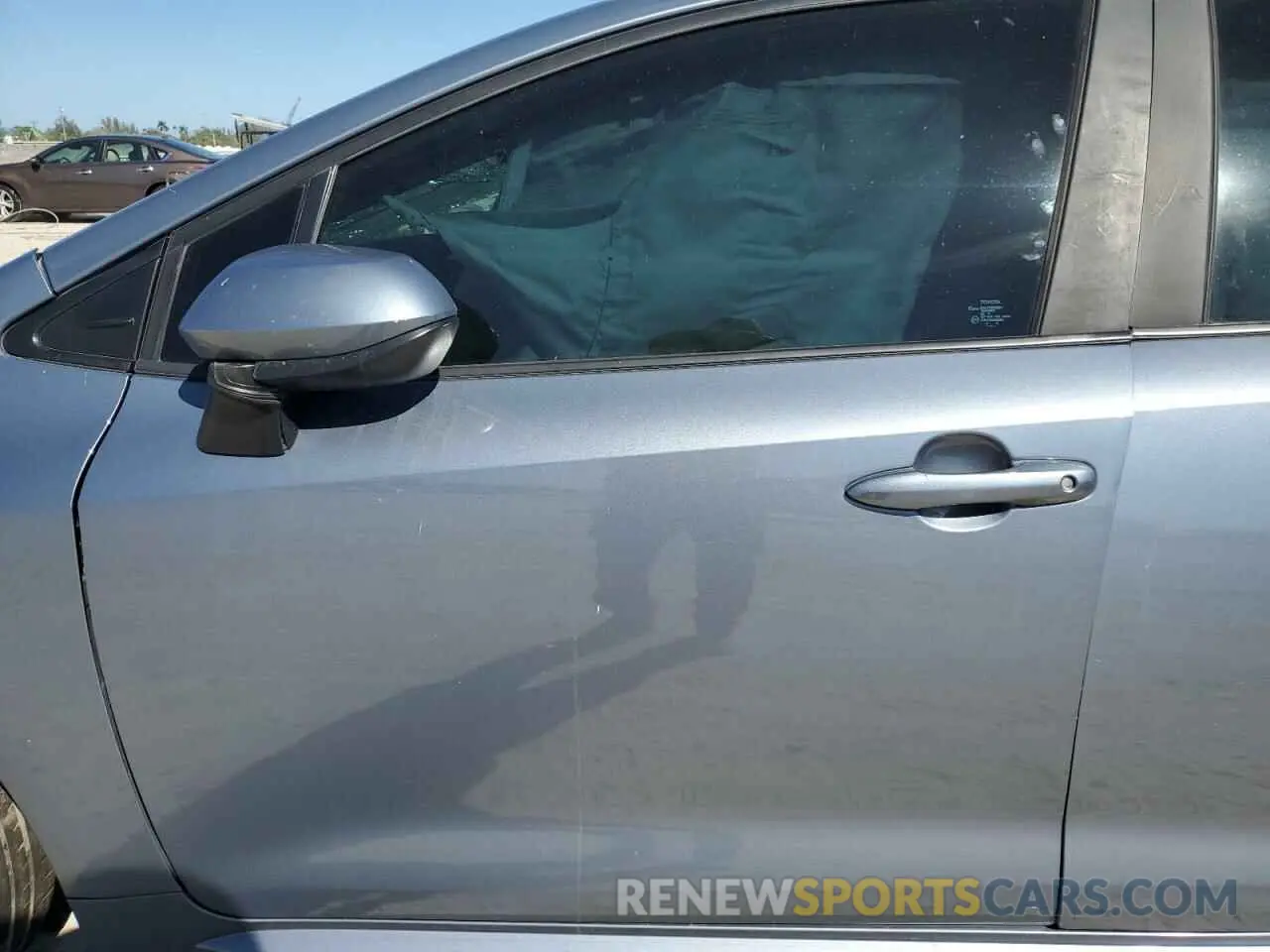 7 fotografías del automóvil dañado 5YFEPMAE6MP181541 TOYOTA COROLLA 2021
