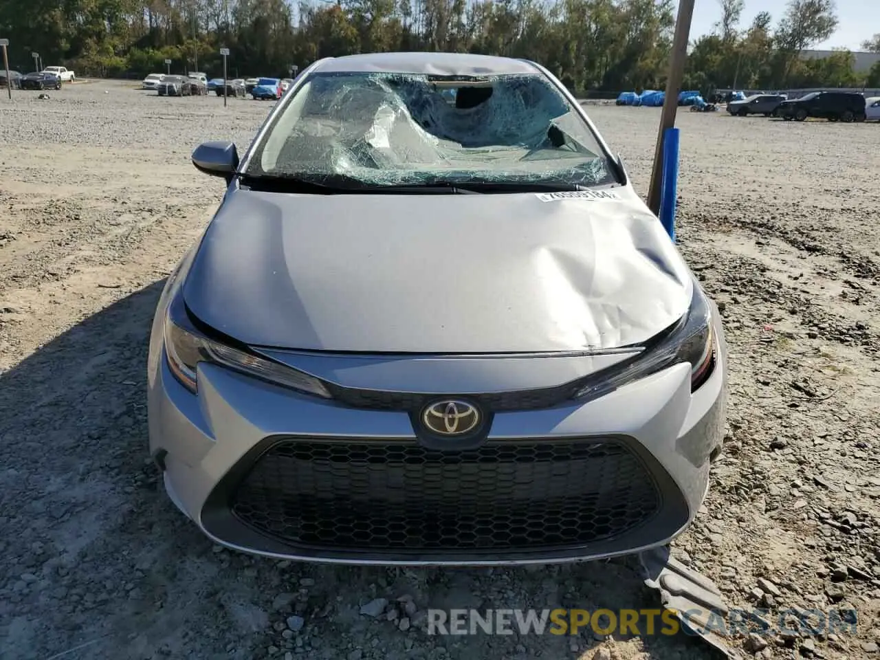 5 fotografías del automóvil dañado 5YFEPMAE6MP182172 TOYOTA COROLLA 2021