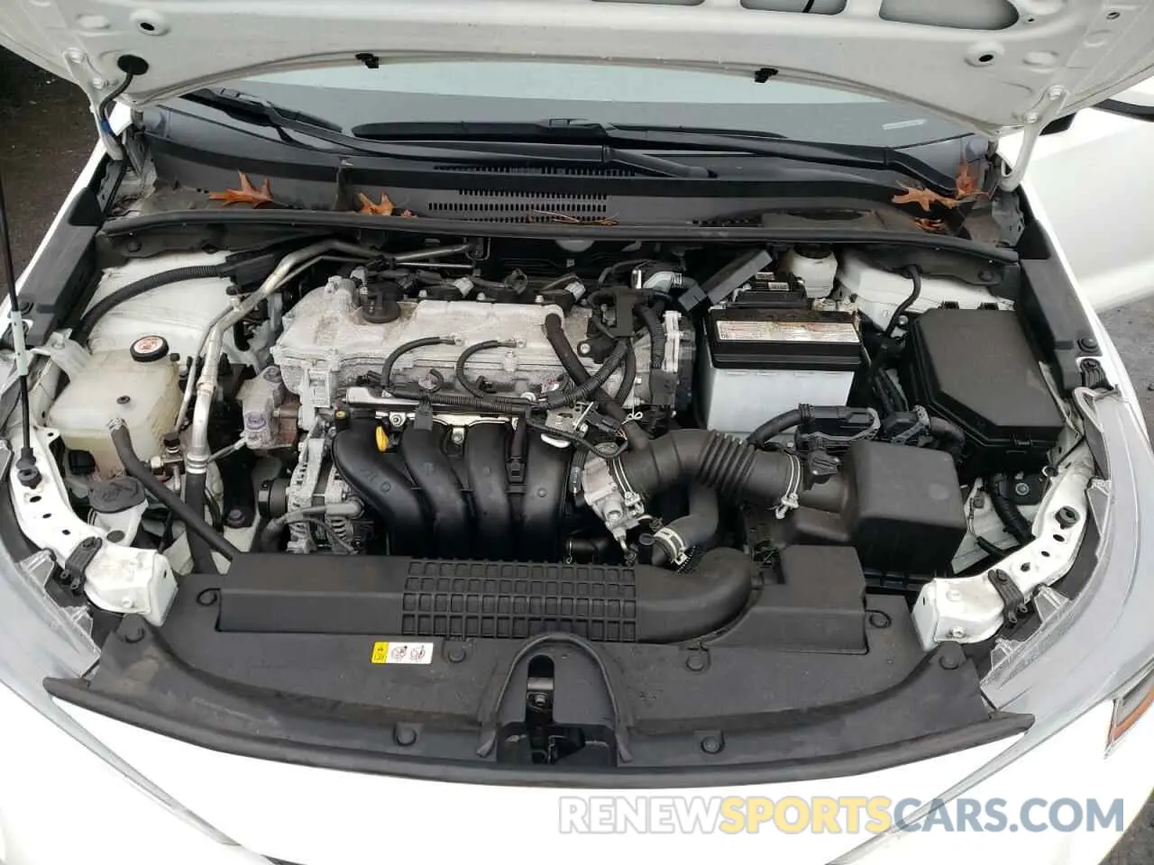 11 fotografías del automóvil dañado 5YFEPMAE6MP187954 TOYOTA COROLLA 2021
