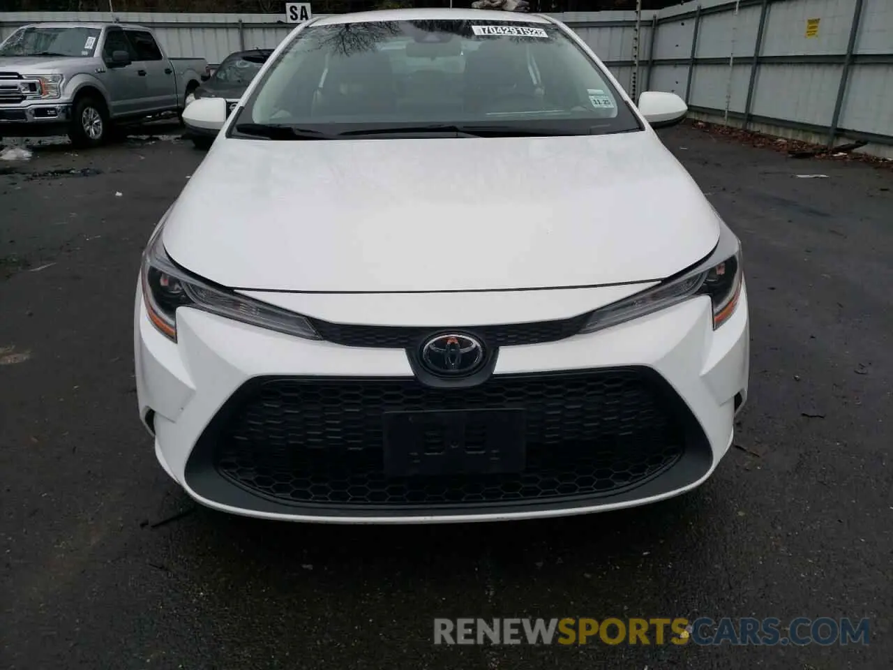 5 fotografías del automóvil dañado 5YFEPMAE6MP187954 TOYOTA COROLLA 2021