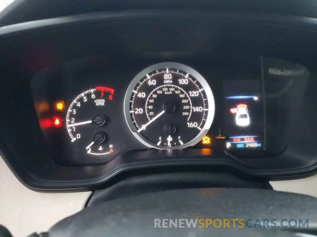 9 fotografías del automóvil dañado 5YFEPMAE6MP187954 TOYOTA COROLLA 2021