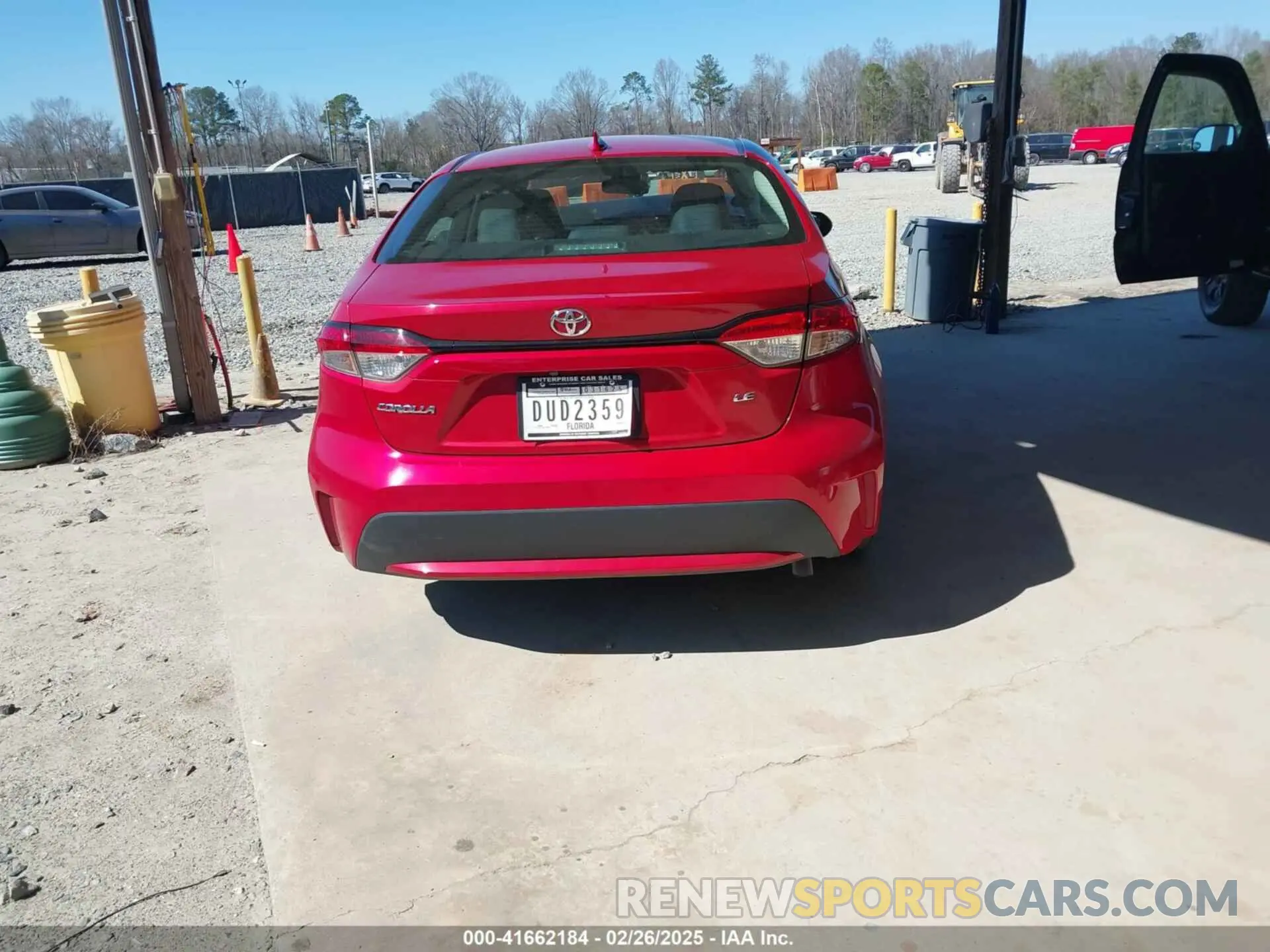 15 fotografías del automóvil dañado 5YFEPMAE6MP189431 TOYOTA COROLLA 2021