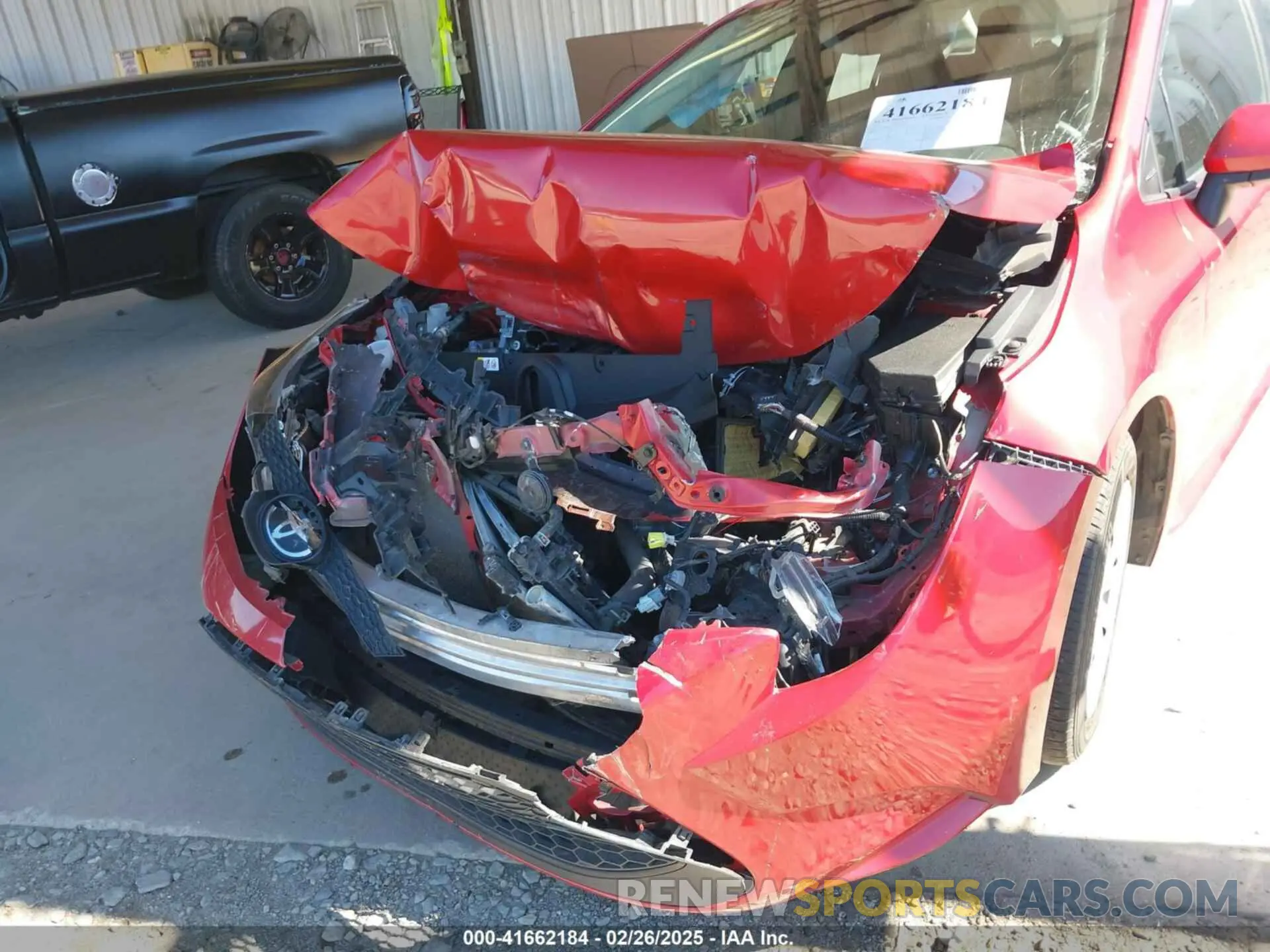 17 fotografías del automóvil dañado 5YFEPMAE6MP189431 TOYOTA COROLLA 2021
